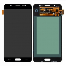 Pantalla completa para Samsung Galaxy J7 2016 J710 negra compatible