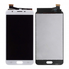Pantalla completa para Samsung Galaxy J7 Prime G610F blanca compatible
