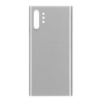 Tapa trasera plateada para Samsung Galaxy Note 10 Plus SM-N975F/DS