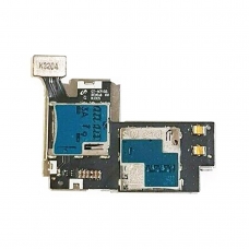 Flex módulo de lector SIM y Micro SD para Samsung Galaxy Note 2 LTE N7105