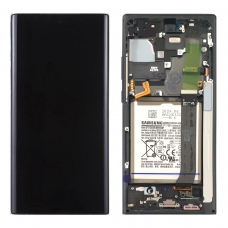 Pantalla completa con marco y batería para Samsung Galaxy Note 20 Ultra SM-N986B negra original