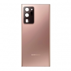 Tapa trasera con embellecedor para Samsung Galaxy Note 20 Ultra SM-N986F bronze calidad premium