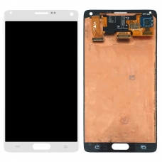 Pantalla completa para Samsung Galaxy Note 4 N910F blanca original reparada