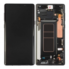 Pantalla completa con marco para Samsung Galaxy Note 9 N960F negra original