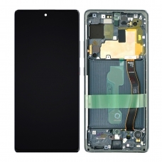 Pantalla completa con marco para Samsung Galaxy S10 Lite SM-G770 negra original