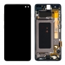 Pantalla completa con marco original assembled para Samsung Galaxy S10 Plus G975 negra