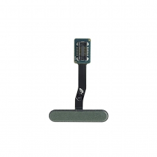 Flex de botón pulsador de encendido y lector de huellas gris/plata para Samsung Galaxy S10e G970F