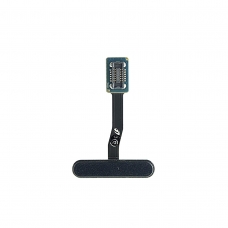 Flex de botón pulsador de encendido y lector de huellas negro para Samsung Galaxy S10e G970F
