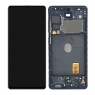 Pantalla completa con marco para Samsung Galaxy S20 FE 5G G780 G781 navy original reparada