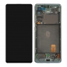 Pantalla completa con marco para Samsung Galaxy S20 FE 5G G780 G781 cloud mint/verde original