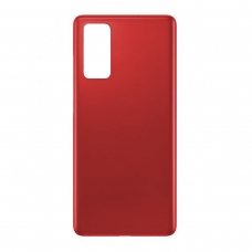 Tapa trasera roja para Samsung Galaxy S20 FE G780