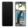 Pantalla completa con marco original assembled para Samsung Galaxy S20 G980 G981 gris