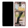 Pantalla completa con marco para Samsung Galaxy S20 G980 G981 rosa original