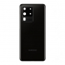 Tapa trasera con lente para Samsung Galaxy S20 Ultra G998 negra