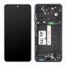 Pantalla completa con marco para Samsung Galaxy S21 FE 5G G990B negra/gris original reparada