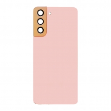 Tapa trasera rosa con lente para Samsung Galaxy S21 G990 G991