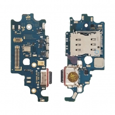 Placa auxiliar con conector de carga USB tipo C y lector SIM para Galaxy S21 Plus 5G G996 original