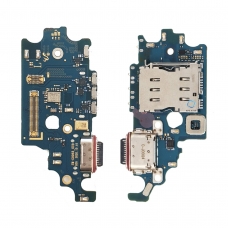 Placa auxiliar con conector de carga USB tipo C y lector SIM para Galaxy S21 Plus 5G G996
