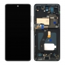 Pantalla completa con marco para Samsung Galaxy S21 Ultra 5G G998B negra OLED