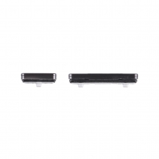 Botones laterales de Samsung Galaxy S22 S901/S22 Plus S906 negro(2Pcs)