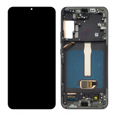 Pantalla completa con marco original assembled para Samsung Galaxy S22 Plus 5G S906 negra