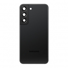 Tapa trasera con lente para Samsung Galaxy S22 Plus S906 negra