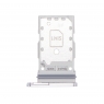 Bandeja Dual SIM para Samsung Galaxy S22 Ultra 5G S908 blanca