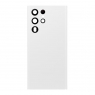 Tapa trasera con lente para Samsung Galaxy S22 Ultra 5G S908 blanca
