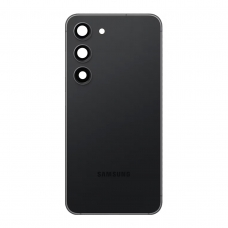 Tapa trasera con lente para Samsung Galaxy S23 Plus S916 negra