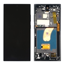 Pantalla completa con marco para Samsung Galaxy S23 Ultra 5G S918 negra OLED