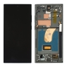 Pantalla completa con marco para Samsung Galaxy S23 Ultra 5G S918 verde OLED