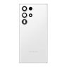 Tapa trasera con lente para Samsung Galaxy S23 Ultra 5G S918 blanca
