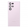 Tapa trasera con lente para Samsung Galaxy S23 Ultra 5G S918 violeta