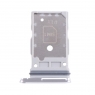 Bandeja Dual SIM para Samsung Galaxy S24 5G S921/S24 Plus S926/S24 FE S721 plata