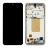 Pantalla completa con marco para Samsung Galaxy S24 FE 5G S721 plata original