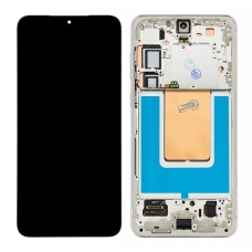 Pantalla completa con marco para Samsung Galaxy S24 Plus S926 gris original(Assembled)