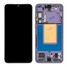 Pantalla completa con marco para Samsung Galaxy S24 Plus S926 violeta original(Assembled)