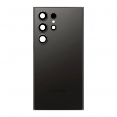 Tapa trasera con lente para Samsung Galaxy S24 Ultra 5G S928 negra