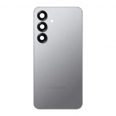 Tapa trasera con lente para Samsung Galaxy S25 5G S931 gris/plata