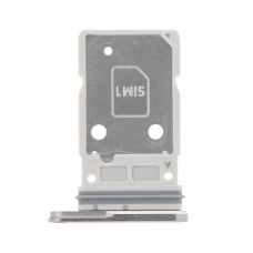Bandeja Dual SIM para Samsung Galaxy S25 FE 5G S731 plata 