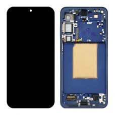 Pantalla completa con marco para Samsung Galaxy S25 Plus 5G S936 navy/azul marino original