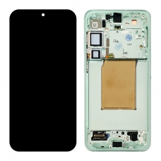 Pantalla completa con marco para Samsung Galaxy S25 Plus 5G S936 verde original