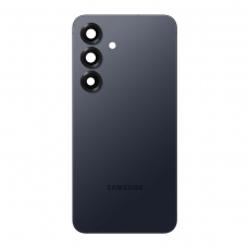 Tapa trasera con lente para Samsung Galaxy S25 Plus S936 gris/negra
