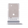 Bandeja Dual SIM para Samsung Galaxy S25 Ultra S938 plata