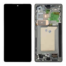 Pantalla completa con marco para Samsung Galaxy S25 Ultra S938 negra/titanium jet black original