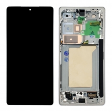 Pantalla completa con marco para Samsung Galaxy S25 Ultra S938 plata original