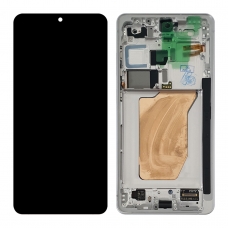 Pantalla completa con marco original assembled para Samsung Galaxy S26 Ultra 5G S948 blanca