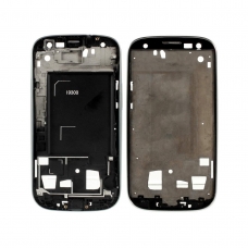 Chasis intermedio con marco plata para Samsung Galaxy S3 I9300