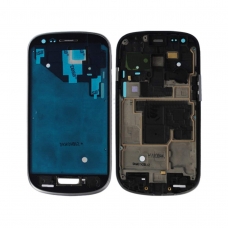 Chasis intermedio con marco gris para Samsung Galaxy S3 Mini I8190