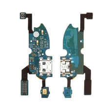 Flex con conector de carga y accesorios micro USB y micrófono para Samsung Galaxy S4 Mini I9190